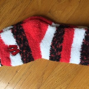 Wisconsin Badgers Plush Socks